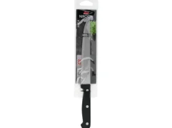 Nirosta Küchenhelfer<Küchenmesser Mega 30 cm Silber-Schwarz