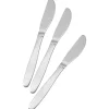 Nirosta Küchenhelfer<Menümesser Arlberg 21 cm Edelstahl 3 Stück
