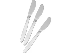 Nirosta Küchenhelfer<Menümesser Arlberg 21 cm Edelstahl 3 Stück