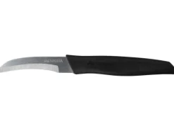 Nirosta Schälmesser Basic 17 cm Schwarz< Küchenhelfer
