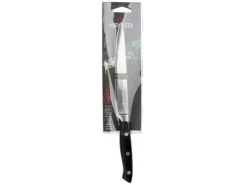 Nirosta Küchenhelfer<Universalmesser Trinity 25,5 cm Silber-Schwarz