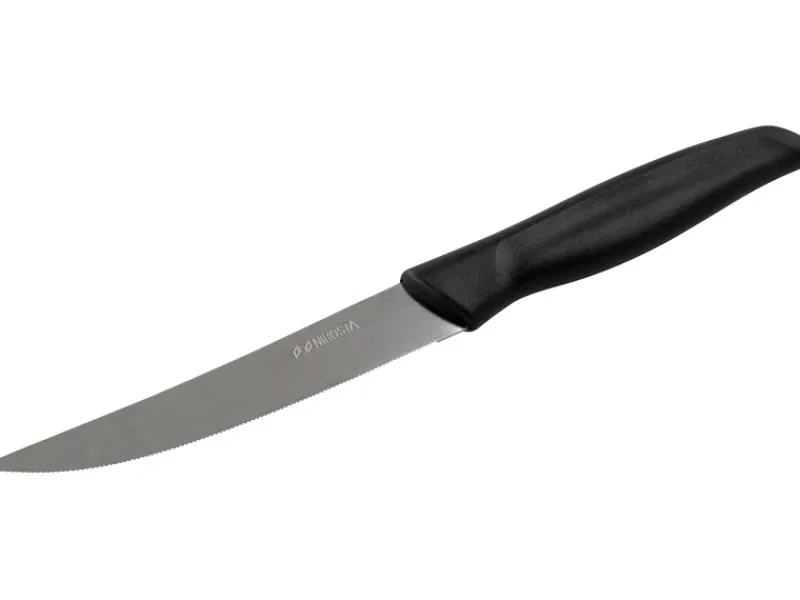 Nirosta Küchenhelfer<Vespermesser Basic 21 cm Schwarz