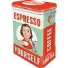 Nostalgic-Art Aromadose Espresso Yourself 17,5 x 11 x 7,5 cm< Vorratsdosen|Vorratsbehälter