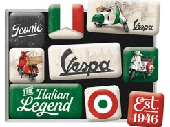 Nostalgic-Art Magnet-Set Vespa Italian Legend< Küchenhelfer