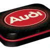 New Nostalgic-Art Pillendose Audi Logo Red Shine