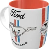 Nostalgic-Art Geschirr<Tasse Ford Mustang Horse & Stripes Logo