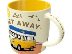 Nostalgic-Art Geschirr<Tasse VW Bulli Let's Get Away