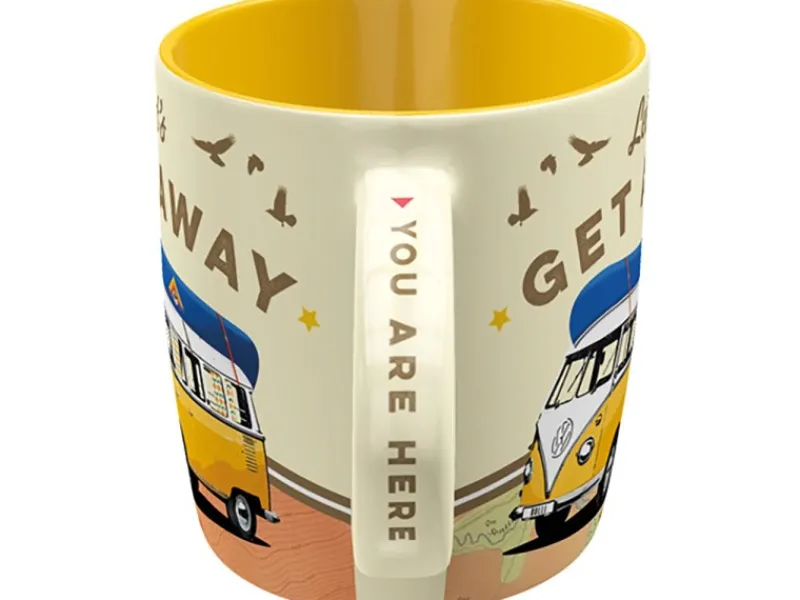 Nostalgic-Art Geschirr<Tasse VW Bulli Let's Get Away