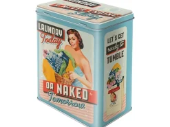 New Nostalgic-Art Vorratsdose Laundry Today or Naked Tomorrow L 10 x 14 x 20 cm