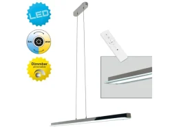 Näve LED-Pendelleuchte Beam Chrome 106 cm x 100 cm x 10 cm< Kücheninseln