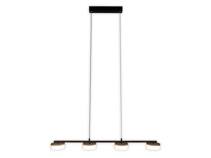 Näve LED-Pendelleuchte Cimo Schwarz 150 cm x 96 cm x 12 cm 4er-Set< Kücheninseln