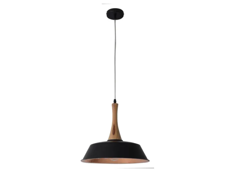 New Näve Pendelleuchte Culum Schwarz Ø 36 cm x 120 cm