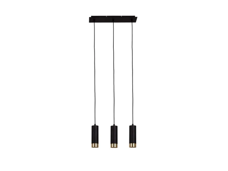 Näve Pendelleuchte Fridu Schwarz 150 cm x 48 cm x 9 cm 3er-Set< Kücheninseln