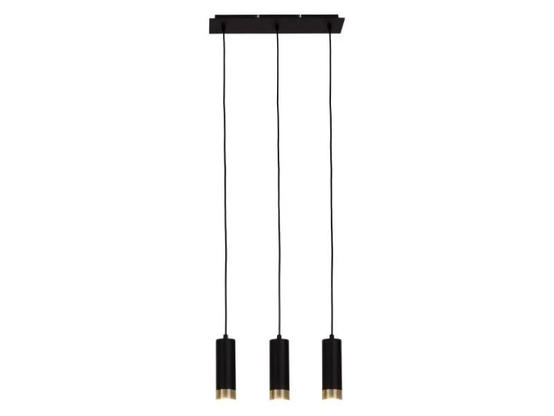 Näve Pendelleuchte Fridu Schwarz 150 cm x 48 cm x 9 cm 3er-Set< Kücheninseln