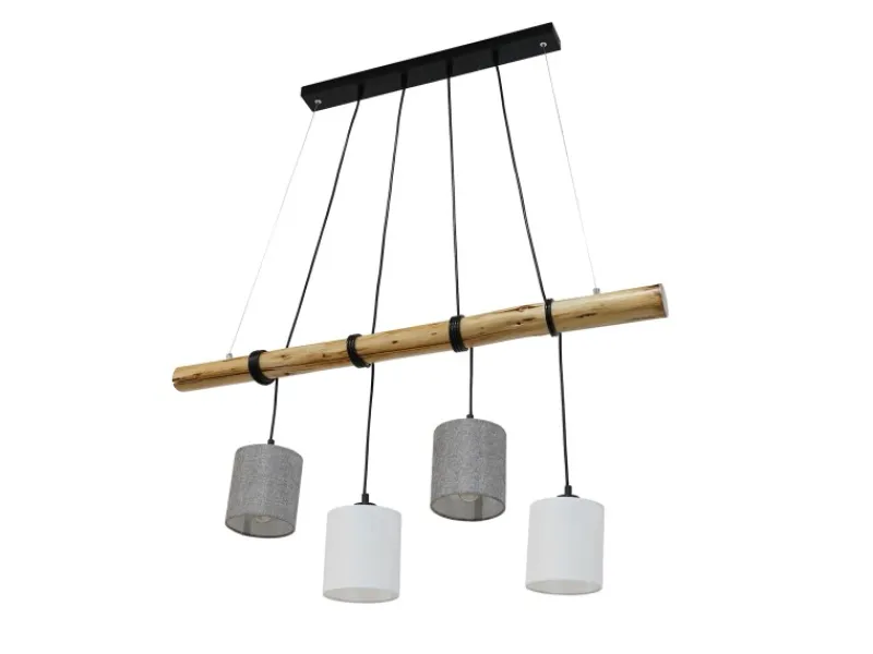 Näve Pendelleuchte Malta Natur 150 cm x 100 cm x 13 cm 4er-Set