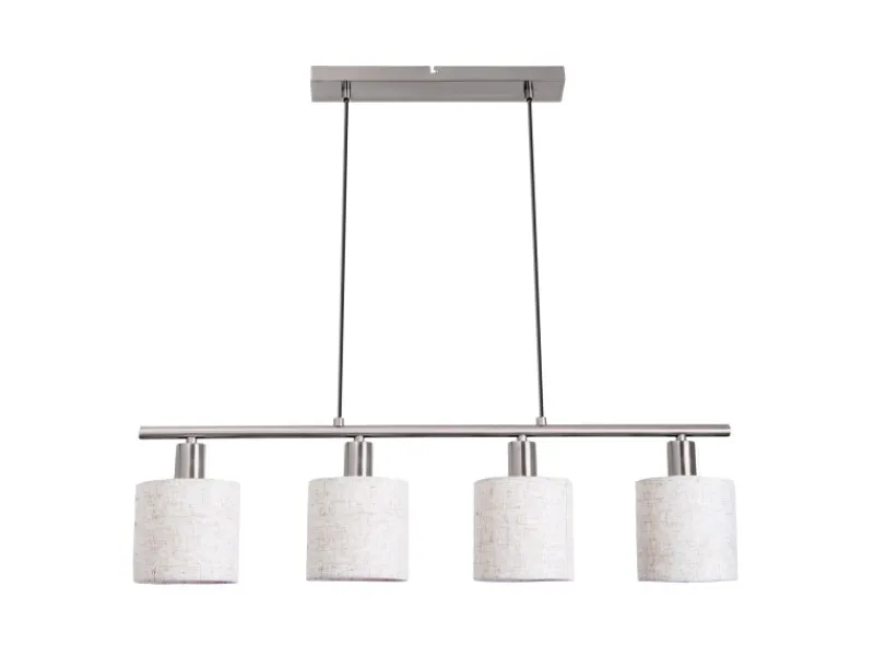 Näve Pendelleuchte Maron Natur 140 cm x 71,5 cm x 12 cm 4er-Set< Kücheninseln