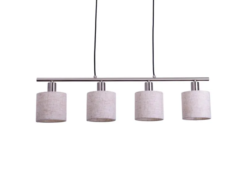 Näve Pendelleuchte Maron Natur 140 cm x 71,5 cm x 12 cm 4er-Set< Kücheninseln