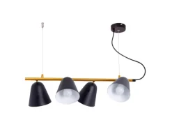 Outlet Näve Pendelleuchte Triton Schwarz 126 cm x 61 cm x 13 cm 4er-Set