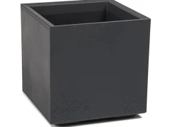 Ondis24 Töpfe<Pflanzkübel 40 Caro Rollen 100 Prozent Anthrazit Blumentopf Pflanzgefäß
