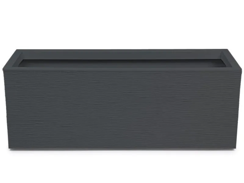 Ondis24 Pflanzkübel Graphit 57 L Anthrazit Blumentopf Pflanzgefäß< Töpfe