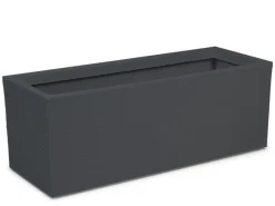 Ondis24 Pflanzkübel Graphit 57 L Anthrazit Blumentopf Pflanzgefäß< Töpfe