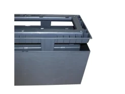 Ondis24 Töpfe<Pflanzkübel Vulkan 100 Blumentopf Doppelwandig Anthrazit Blumentopf Pflanzgefäß