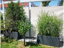 Ondis24 Töpfe<Pflanzkübel Vulkan 100 Pierre HellGrau Blumentopf Pflanzgefäß