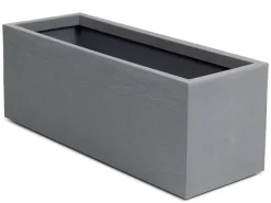 Ondis24 Pflanzkübel Vulkan 57 L Grau Blumentopf Pflanzgefäß< Töpfe