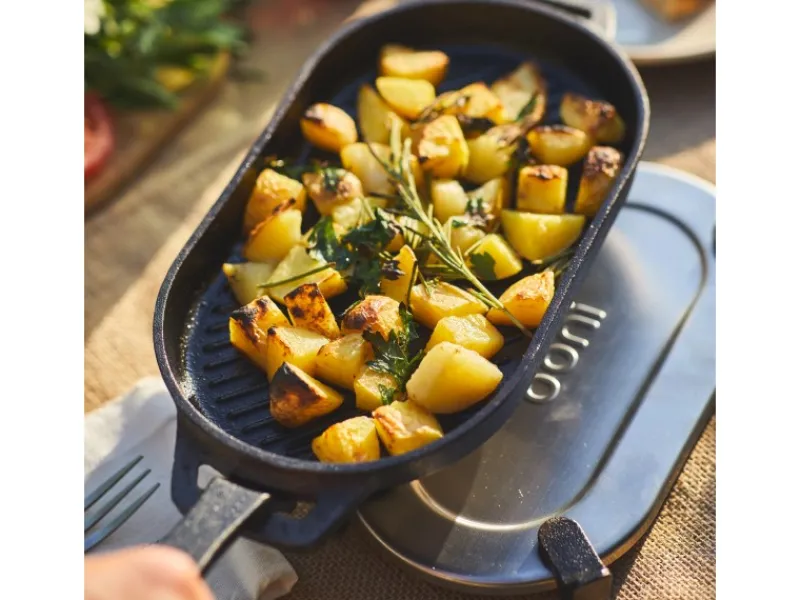 Ooni Pfannen<Grillpfanne Cast Iron Grizzler