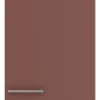 Optifit Bari407 Küchen-Oberschrank 50 cm Rostrot< Küchenschränke