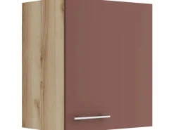 Optifit Bari407 Küchen-Oberschrank 50 cm Rostrot< Küchenschränke
