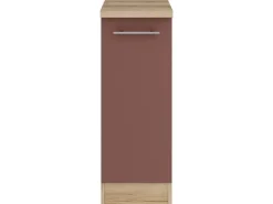 Discount Optifit Bari407 Küchen-Unterschrank 30 cm Rostrot