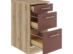 Discount Optifit Bari407 Küchen-Unterschrank 40 cm Rostrot