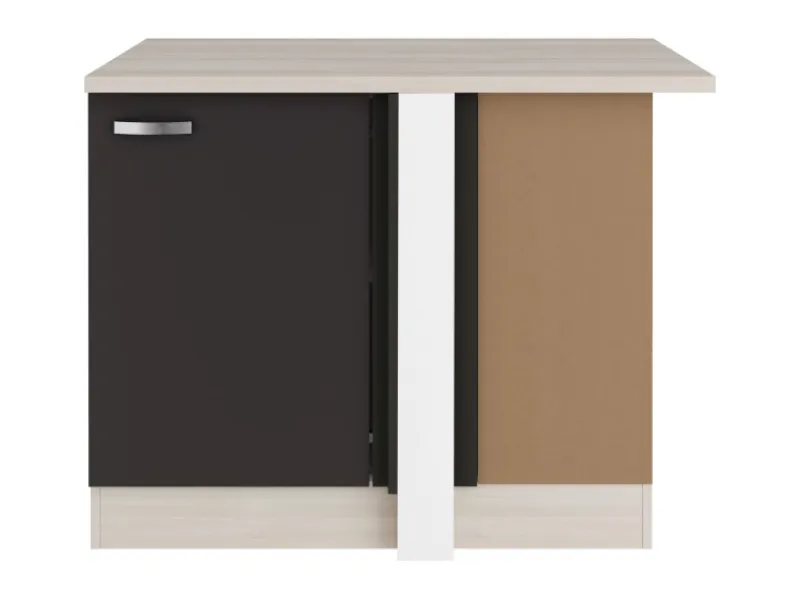 Clearance Optifit Faro220 Küchen-Eck-Unterschrank 110 cm Anthrazit