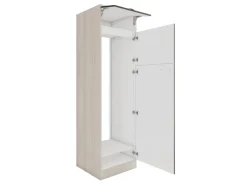 Optifit Faro220 Küchen-Geräteumbauschrank 60 cm Anthrazit< Kühlschränke|Küchenschränke