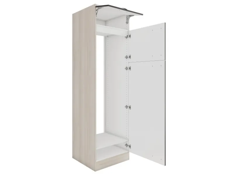 Optifit Faro220 Küchen-Geräteumbauschrank 60 cm Anthrazit< Kühlschränke|Küchenschränke