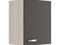 Optifit Faro220 Küchen-Oberschrank 45 cm Anthrazit< Küchenschränke