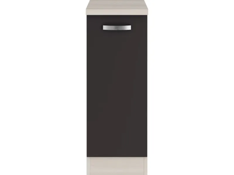 Optifit Faro220 Küchen-Unterschrank 30 cm Anthrazit< Küchenschränke