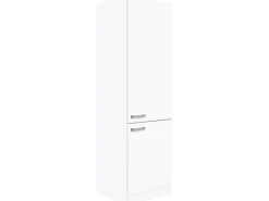Optifit Kühlschränke<Hochschrank Salo214 60 cm x 206,8 cm x 57,1 cm Weiß