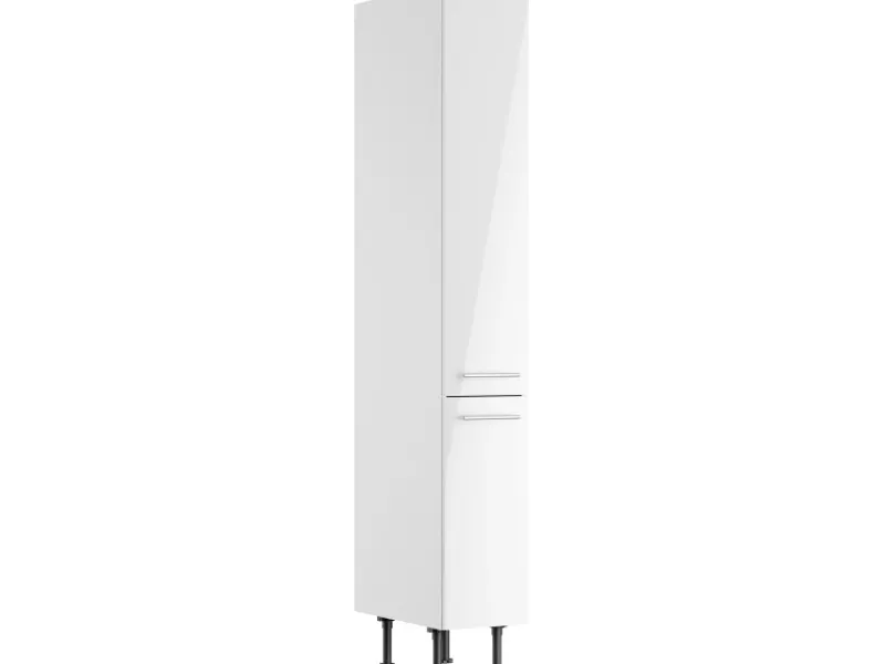Discount Optifit Küchen-Apothekerschrank Rurik986 30 cm x 211,8 cm x 58,4 cm Weiß