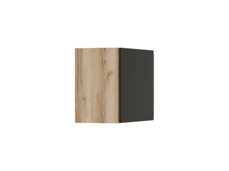 Optifit Küchen-Eckoberschrank 60 x 57,6 x 34,6 cm Noah420 Wildeiche NB< Küchenschränke