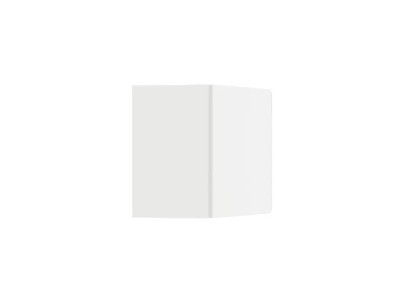 Optifit Küchen-Eckoberschrank 60 x 57,6 x 34,6 cm Luca932 Weiß Anthrazit< Küchenschränke