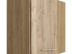 Discount Optifit Küchen-Eckoberschrank Erik290 60/60 cm x 70,4 cm x 34,9 cm Wildeiche