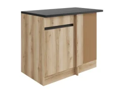 Sale Optifit Küchen-Eck-Unterschrank 100 x 88 x 60 cm Kaya290 Nachbildung Wildeiche