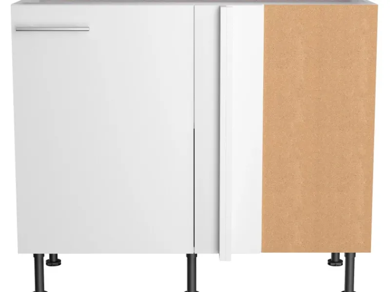 Optifit Küchenschränke<Küchen-Eck-Unterschrank Bengt932 100/65 x 87 x 58,4 cm Weiß