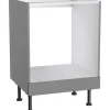 Optifit Küchen-Herdumbau Mats825 60 cm x 87 cm x 58,4 cm Basaltgrau< Küchenschränke