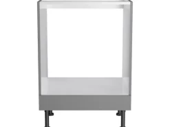 Optifit Küchen-Herdumbau Mats825 60 cm x 87 cm x 58,4 cm Basaltgrau< Küchenschränke