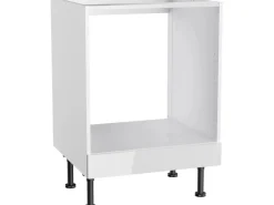 New Optifit Küchen-Herdumbau Rurik986 60 cm x 87 cm x 58,4 cm Weiß