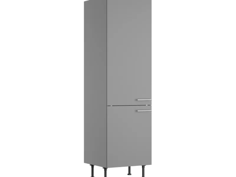 Optifit Küchen-Hochschrank Mats825 60 cm x 211,8 cm x 58,4 cm Basaltgrau< Küchenschränke|Wäschetrockner