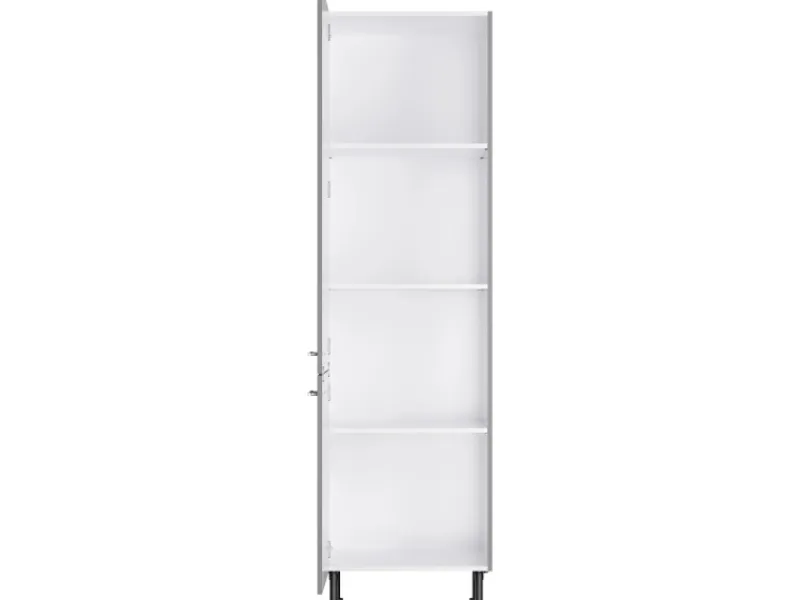 Optifit Küchen-Hochschrank Mats825 60 cm x 211,8 cm x 58,4 cm Basaltgrau< Küchenschränke|Wäschetrockner